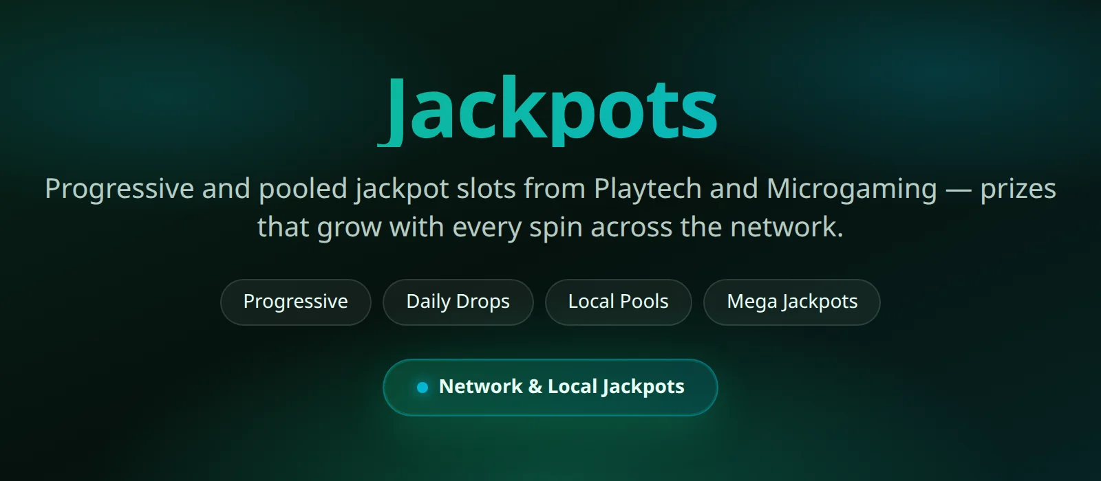 Paddypower Casino jackpot games lobby with Age of the Gods, Mega Moolah, Jackpot Giant and Daily Drops